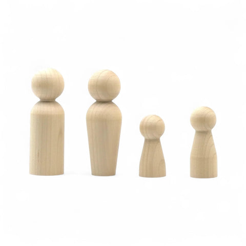 Medinės lėlytės - Baltic Woodcrafts