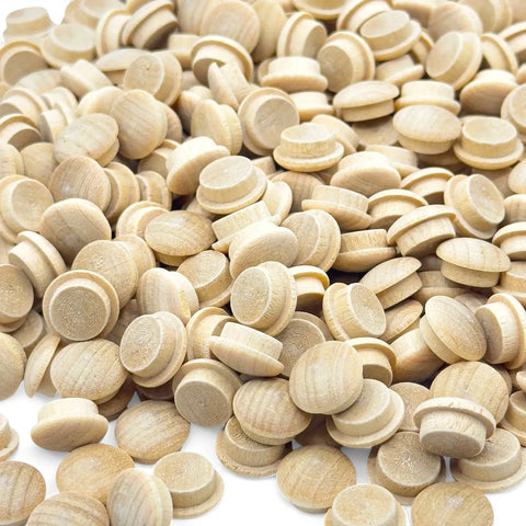 10 mm beržinių grybo formos kaiščių krūvelė