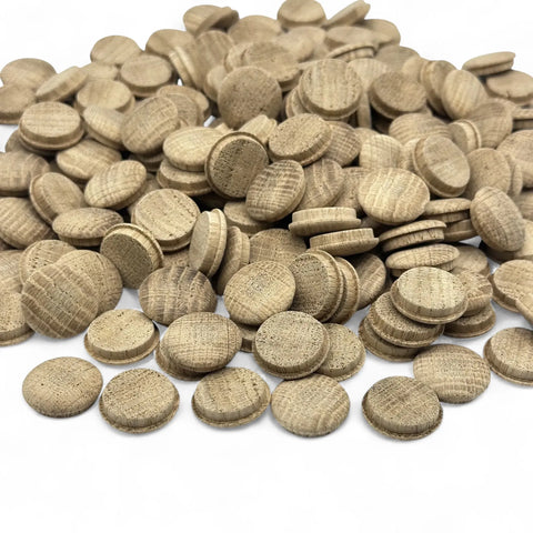 krūvelė 14 mm ąžuolinių grybo formos medinių kaiščių