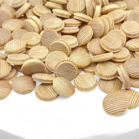 krūvelė 14 mm pušinių grybo formos medinių kaiščių