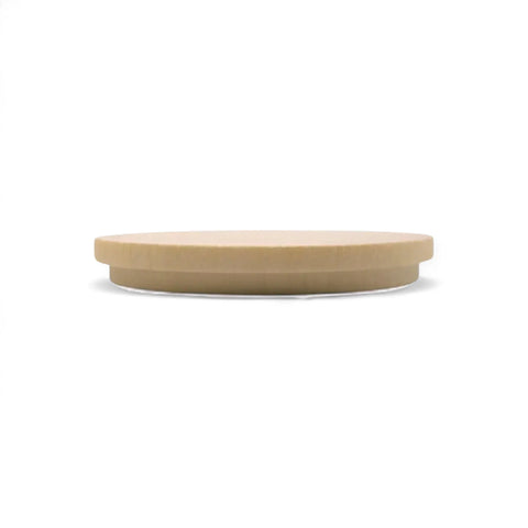 63 mm beržinės medienos stiklainio dangtelis
