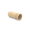 30 x 65 mm tekintas medinis cilindrinis indas