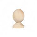28 mm ovali medinė baldų rankenėlė