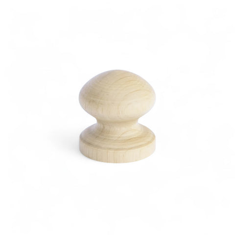 33 mm klasikinė medinė baldų rankenėlė