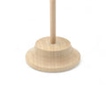 33 cm medinio stalinio vėliavėlės stovo drožto pagrindo stambus planas